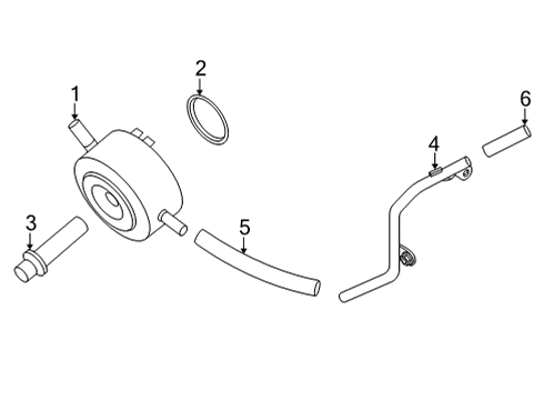 2021 Nissan Frontier Oil Cooler Diagram