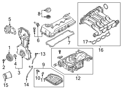 2022 Nissan Rogue Sport Filters Diagram 2
