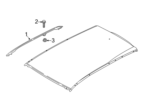 2022 Nissan Kicks Roof Rack Diagram