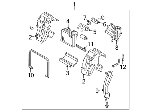 Seal Diagram for 28716-AR200