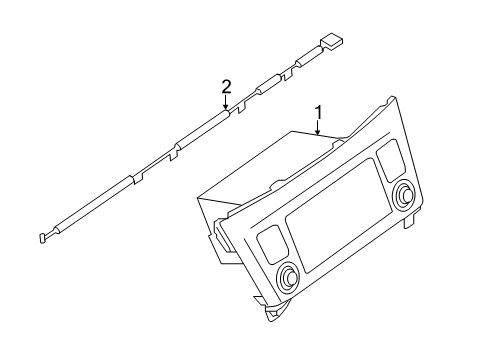 2020 Nissan Rogue Navigation System Diagram