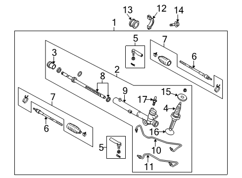 Gear & Linkage Diagram for 49001-CG101