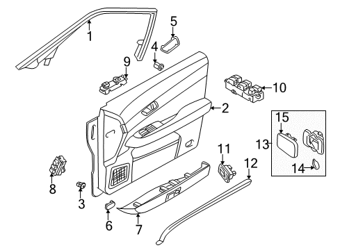 FINISHER-Front Diagram for 80903-AR005