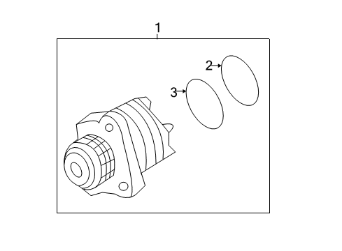 2020 Nissan NV 3500 Water Pump Diagram 2