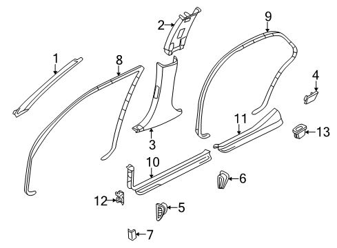Cap-Rear Side Diagram for 27992-AR003