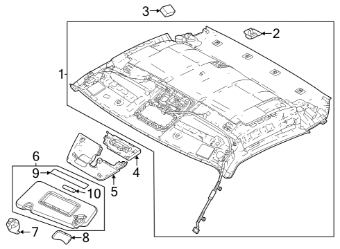 2024 Nissan Z SCREW Diagram for 01454-A5051