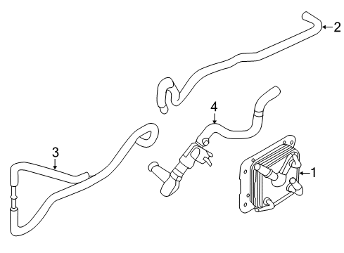 2020 Nissan Rogue Trans Oil Cooler Diagram