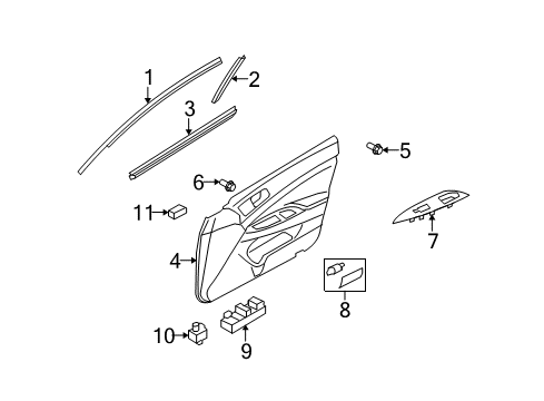 FINISHER Assembly-F Diagram for 80900-JK62C