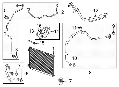 Amplifier-Control,Air Conditioner Diagram for 27760-5R00A