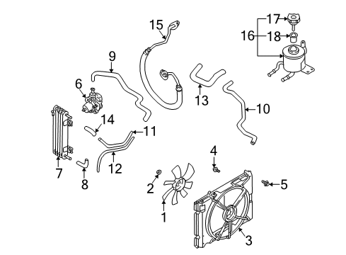 Motor Assembly-HYDR Diagram for 21140-AR000