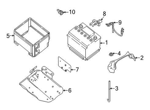 2022 Nissan Kicks Battery Diagram