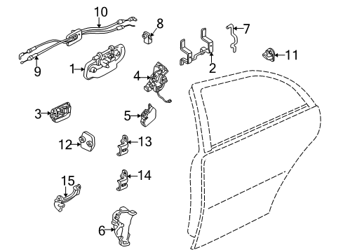 Check Link Assembly Diagram for 82431-AR000