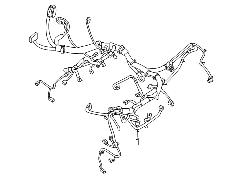 2021 Nissan NV 3500 Wiring Harness Diagram
