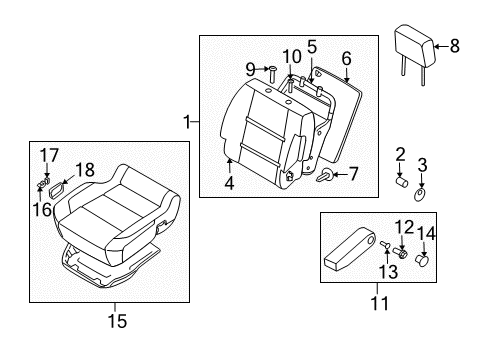 ESCUTCHEON Diagram for 82904-ZQ11C