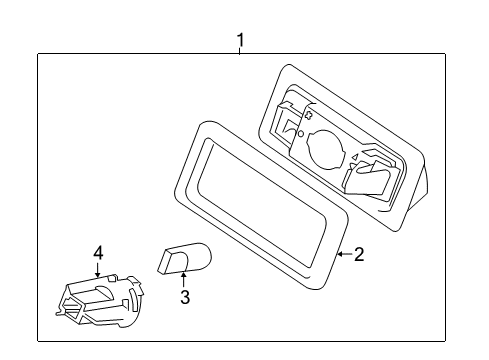 2022 Nissan Murano License Lamps Diagram
