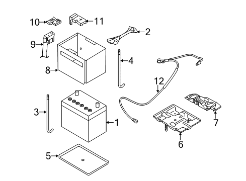 2020 Nissan NV 200 Battery Diagram