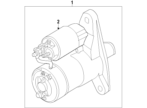 2020 Nissan NV 200 Starter Diagram