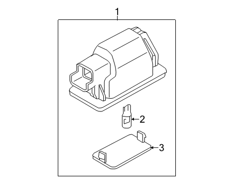 2020 Nissan NV 200 Bulbs Diagram 2