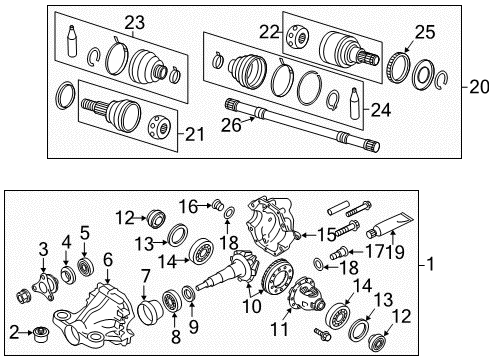 Plug-Drain Diagram for 32103-1MG0C