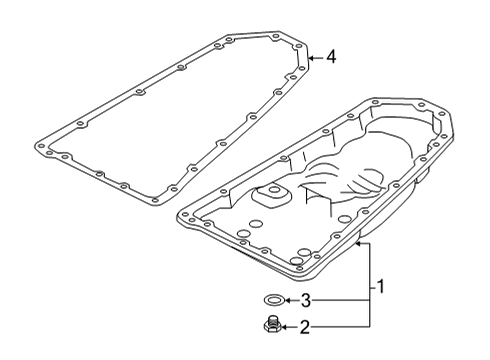2021 Nissan Rogue Case & Related Parts Diagram