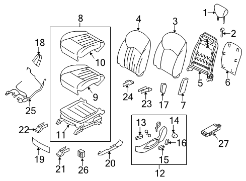 FINISHER Assembly Diagram for 87380-1BC2B