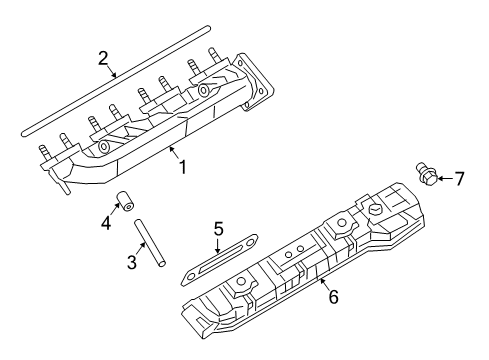 Nut Diagram for 14094-EZ40D