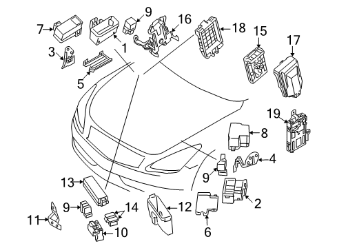 2020 Nissan 370Z Controls - Instruments & Gauges Diagram