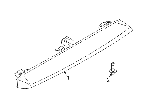 Lamp Assembly-Stop Diagram for 26590-AL520