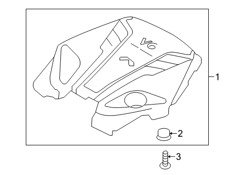 Grommet Diagram for 16557-4GC0A