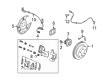 Diagram for 2021 Nissan Kicks Brake Backing Plate - 44151-5RY0A