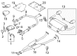 Diagram for Nissan Z Exhaust Pipe - 20020-6HN0A