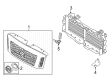 Diagram for 2022 Nissan Titan Grille - 62310-9FV0B