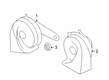 Diagram for 2024 Nissan Kicks Horn - 25620-5R02A