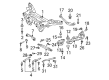 Diagram for 2020 Nissan Rogue Sport Rear Crossmember - 55400-1YA1D