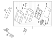 Diagram for 2021 Nissan Sentra Seat Cover - 88670-6LB0A