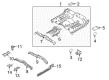 Diagram for 2024 Nissan Titan Rear Crossmember - G4540-9FTBA