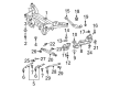 Diagram for 2020 Nissan Rogue Sport Rear Crossmember - 55401-1YA1D