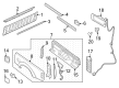 Diagram for 2022 Nissan Frontier Fuel Door - 93366-9BU5B