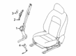 Diagram for 2023 Nissan Altima Seat Belt - 86885-9HG8A