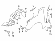 Diagram for 2023 Nissan Altima Wheelhouse - 63864-9HF0A