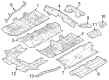 Diagram for 2021 Nissan Rogue Floor Pan - 74310-6RR0A