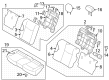 Diagram for 2023 Nissan Leaf Seat Cover - 88620-6WK0C