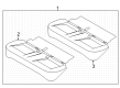 Diagram for 2023 Nissan Versa Seat Cushion - 88300-5EL0A