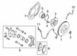 Diagram for 2021 Nissan Kicks Brake Backing Plate - 41151-5RY0A