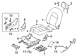 Diagram for 2022 Nissan Altima Seat Cushion - 87310-6CC3A