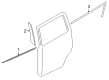 Diagram for 2020 Nissan Armada Door Moldings - 822D2-1LA1A
