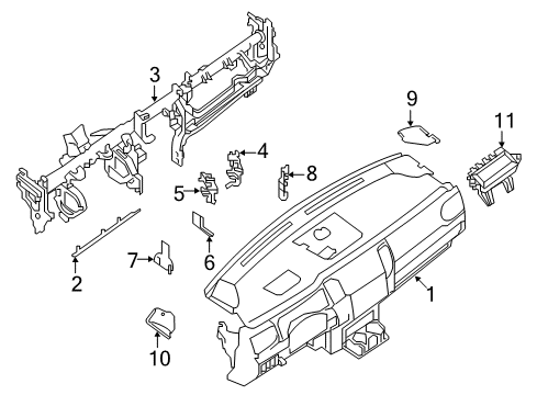 67870-9FV0A Nissan Steering Member Assembly
