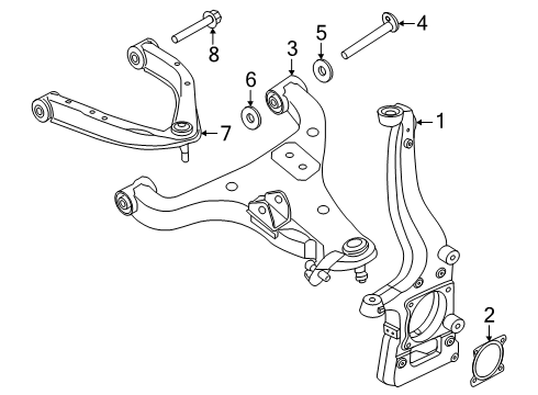 54588-7JA0A Nissan Nut