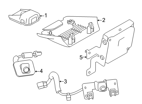 284E7-9HB0D Nissan Advanced Driver Assistance System Controller Assembly (ADAS)