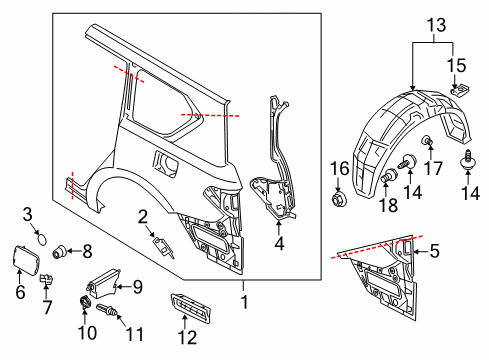 Nissan 78850-6JE0A Actuator Assy-Fuel Lid Opener 78850-6JE0A Nissan Actuator Assy-Fuel Lid Opener